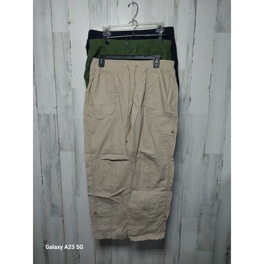 Nautica Cargo Utility Pants Lot Of 3 Medium Women's